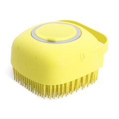 Pet Dog or Cat Shampoo Massager Brush Soft Silicone