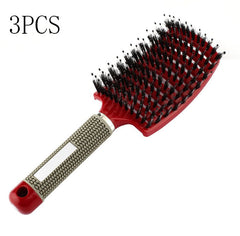 Anti Klit Brushy Haarborstel Detangler Hair Brush