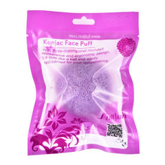 Natural Round Shap Konjac Face Cleaning Sponge