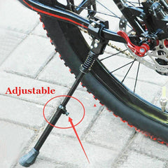 Road Bike Mountain Bicycle Adjustable Metal Kickstand