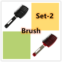 Anti Klit Brushy Haarborstel Detangler Hair Brush