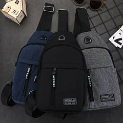 Mens Sling Bag Cross Body Chest Bag