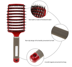 Anti Klit Brushy Haarborstel Detangler Hair Brush