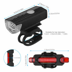 USB Rechargeable LED Bicycle Headlight