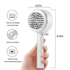 Self-cleaning Hair Brush For Women Curly Hair