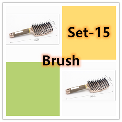 Anti Klit Brushy Haarborstel Detangler Hair Brush