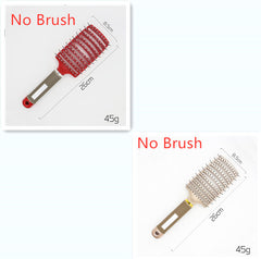 Anti Klit Brushy Haarborstel Detangler Hair Brush