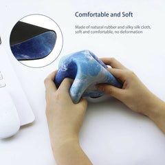 Space Round Mouse Pad PC Gaming Non Slip Mat