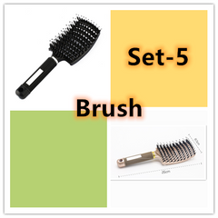 Anti Klit Brushy Haarborstel Detangler Hair Brush