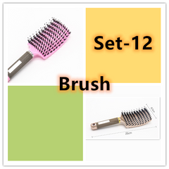 Anti Klit Brushy Haarborstel Detangler Hair Brush