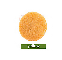 Natural Round Shap Konjac Face Cleaning Sponge