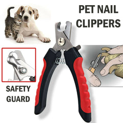 Dog Nail Trimmer With Safety Guard Razor