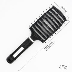 Anti Klit Brushy Haarborstel Detangler Hair Brush