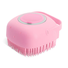 Pet Dog or Cat Shampoo Massager Brush Soft Silicone