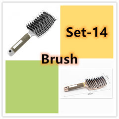 Anti Klit Brushy Haarborstel Detangler Hair Brush