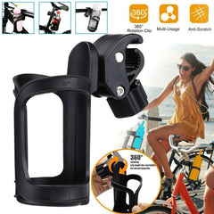 Water Bottle Cage Mount for Bicycle Handlebar