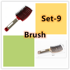 Anti Klit Brushy Haarborstel Detangler Hair Brush