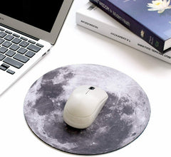 Space Round Mouse Pad PC Gaming Non Slip Mat