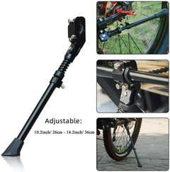 Road Bike Mountain Bicycle Adjustable Metal Kickstand