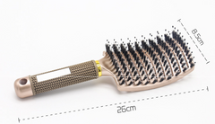 Anti Klit Brushy Haarborstel Detangler Hair Brush