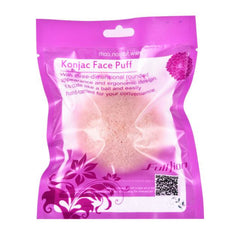 Natural Round Shap Konjac Face Cleaning Sponge