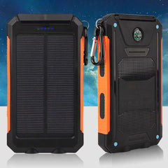 Solar Power Bank For Cell Phones 1.5W 5V 2.1A 1A Dual USB