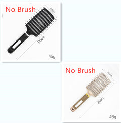 Anti Klit Brushy Haarborstel Detangler Hair Brush