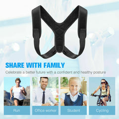 Posture Corrector Men Women Upper Back Pain Brace