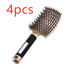 Anti Klit Brushy Haarborstel Detangler Hair Brush