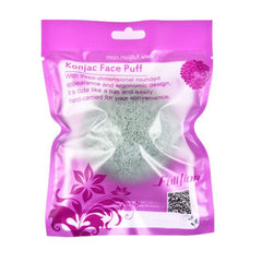 Natural Round Shap Konjac Face Cleaning Sponge