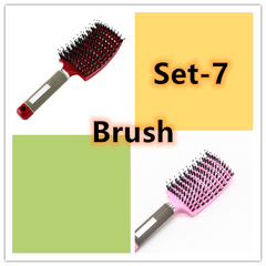 Anti Klit Brushy Haarborstel Detangler Hair Brush