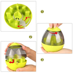 Dog Food Dispenser Bowl Interactive Feeder