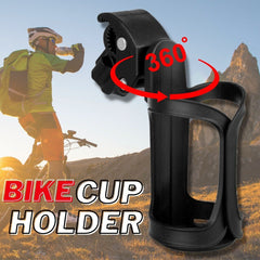 Water Bottle Cage Mount for Bicycle Handlebar