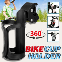 Water Bottle Cage Mount for Bicycle Handlebar