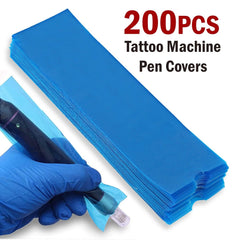 Tattoo Pen Covers 200PCS Plastic sleeves