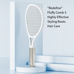 Self Cleaning Hairbrush For Thick Hair, Curly Hair