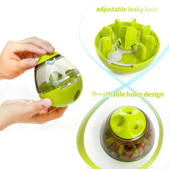 Dog Food Dispenser Bowl Interactive Feeder