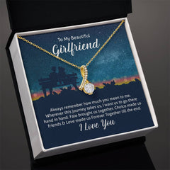 Alluring Beauty Necklace for Girlfriend