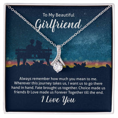 Alluring Beauty Necklace for Girlfriend