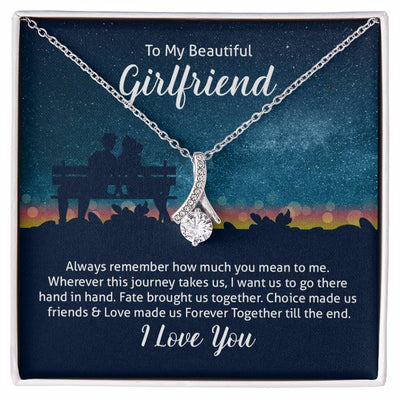 Alluring Beauty Necklace for Girlfriend