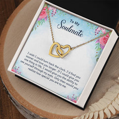 Interlocking Hearts Necklace for Soulmate