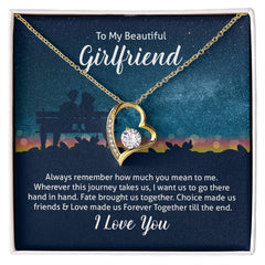 Forever Love Necklace for Girlfriend