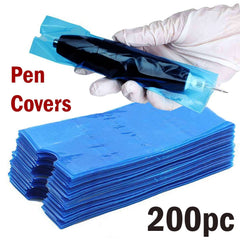 Tattoo Pen Covers 200PCS Plastic sleeves