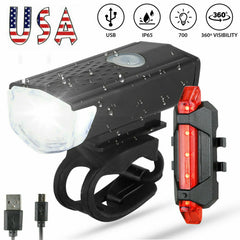 USB Rechargeable LED Bicycle Headlight