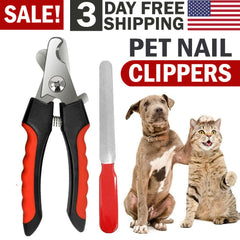 Dog Nail Trimmer With Safety Guard Razor