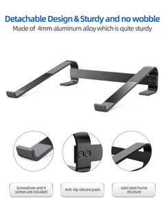 Laptop Stand Aluminium Portable Laptop Holder